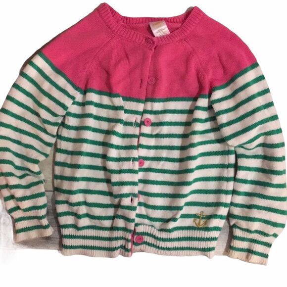 Gymboree button-down cardigan Nautica sweater - Picture 1 of 7
